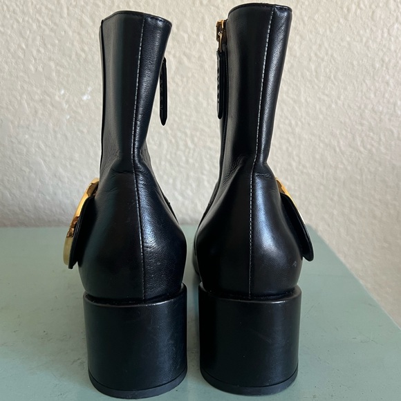 Gucci Blondie 55 MM Logo Ankle Booties Boots Shoes $1350 2024 Style!! - Picture 13 of 16